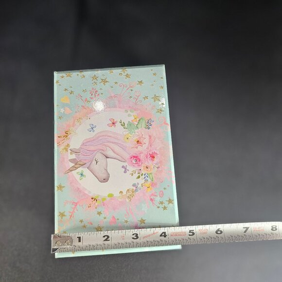 Memory Building Company Unicorn Musical Jewelry Box "Somewhere Over The Rainbow" - Picture 9 of 11